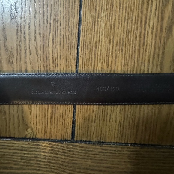 Zegna Men’s Genuine Leather Belt - Picture 3 of 3